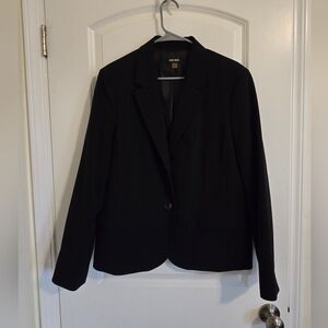 Nine West Women's Plus Size Black Blazer